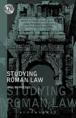 Studying Roman Law book