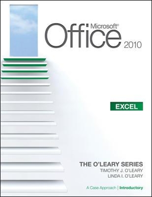 Microsoft (R) Office Excel 2010: A Case Approach, Introductory book