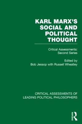 Marx's Social and Political Thought by Bob Jessop