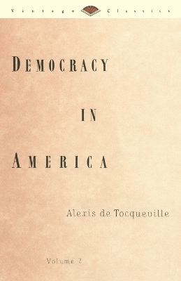 Democracy In America Volume Two book