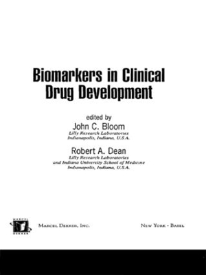 Biomarkers in Clinical Drug Development book