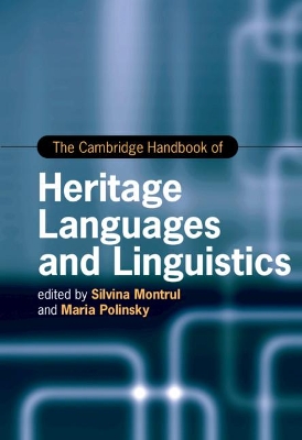 The Cambridge Handbook of Heritage Languages and Linguistics book