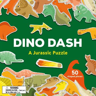 Dino Dash: A Jurassic Puzzle book