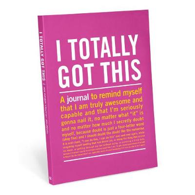 Knock Knock I Totally Got This Inner Truth Journal book