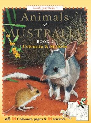 Australian Animals Colour-in and Sticker Book 1 book