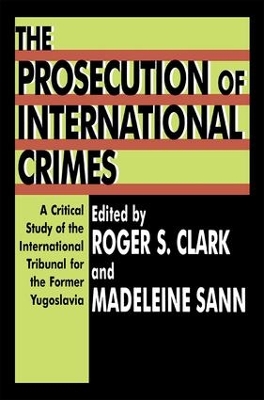 Prosecution of International Crimes book