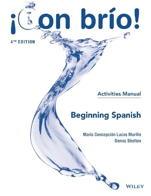 ¡Con brío!: Beginning Spanish book