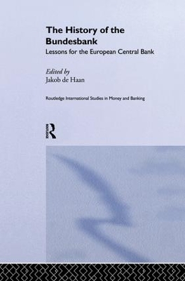 The History of the Bundesbank by Jakob De Haan