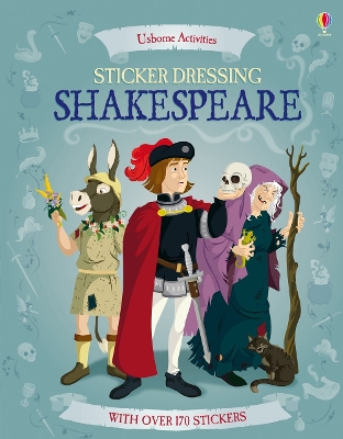 Sticker Dressing Shakespeare book