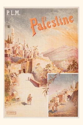 Vintage Journal Palestine Travel Poster book
