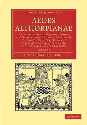 Aedes Althorpianae book