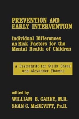 Prevention And Early Intervention book