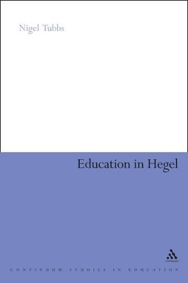 Education in Hegel book