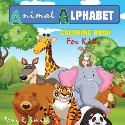 Animal Alphabet Coloring Book for kids book