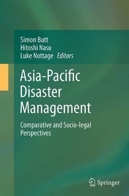Asia-Pacific Disaster Management book