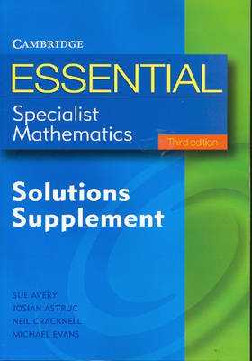 Essential Specialist Mathematics book