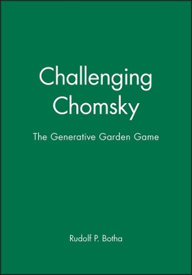 Challenging Chomsky by Rudolf P. Botha