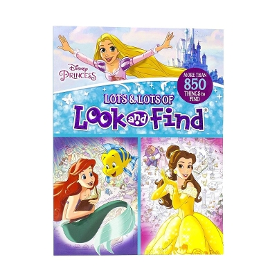 Disney Princess Lots of Look & Find book