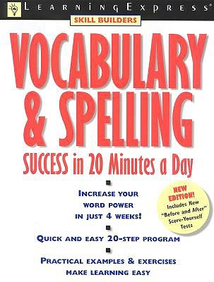Vocabulary & Spelling Success in 20 Minutes a Day book