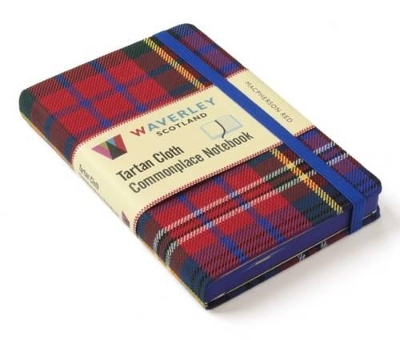 MacPherson Red: Waverley Genuine Tartan Cloth Commonplace Notebook (9cm x 14cm) book
