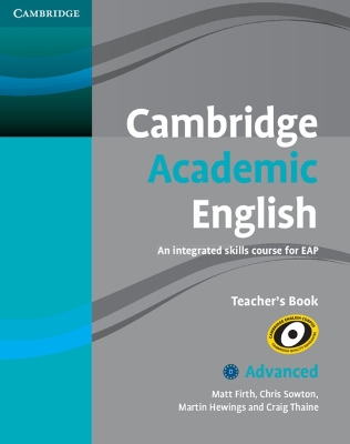 Cambridge Academic English C1 Advanced Teacher's Book book