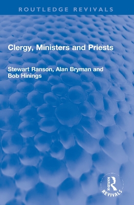 Clergy, Ministers and Priests book