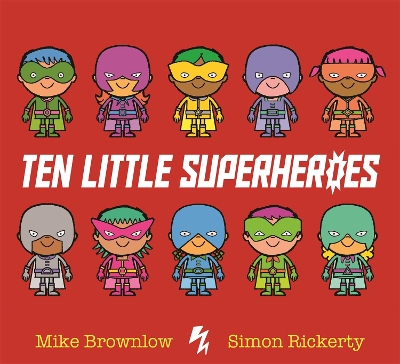 Ten Little Superheroes book