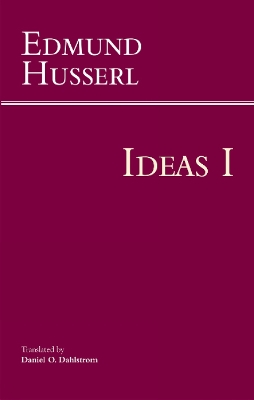 Ideas for a Pure Phenomenology and Phenomenological Philosophy book