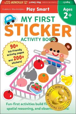 Play Smart My First Sticker Book 2+: Preschool Activity Workbook with 200+ Stickers for Children with Small Hands Ages 2, 3, 4: Fine Motor Skills (Mom's Choice Award Winner) book