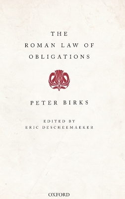 Roman Law of Obligations book