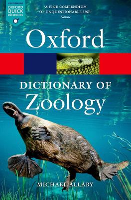 Dictionary of Zoology by Michael Allaby