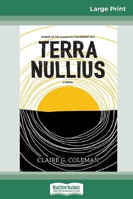 Terra Nullius (16pt Large Print Edition) book