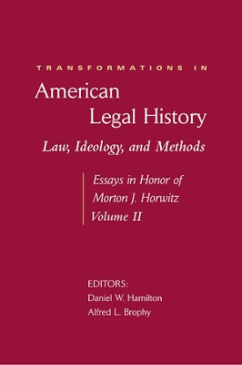 Transformations in American Legal History book