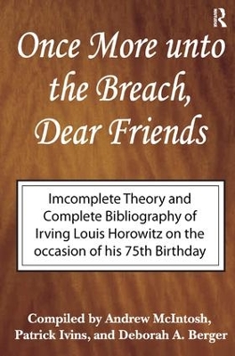 Once More Unto the Breach, Dear Friends book