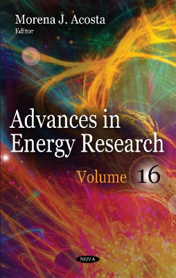 Advances in Energy Research by Morena J Acosta