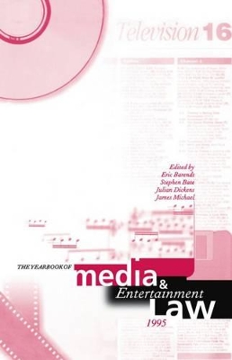 The Yearbook of Media and Entertainment Law book