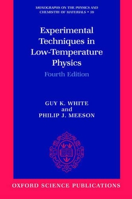 Experimental Techniques in Low-Temperature Physics book