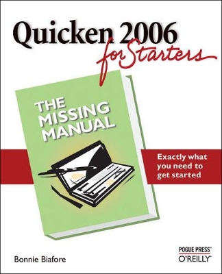 Quicken 2006 for Starters book