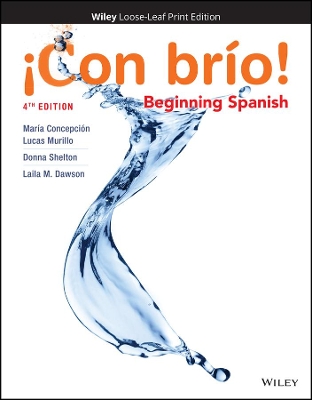 ¡Con brío!: Beginning Spanish by MarÃ­a C. Lucas Murillo