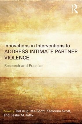 Innovations in Interventions to Address Intimate Partner Violence book