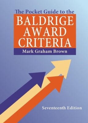 Pocket Guide to the Baldrige Award Criteria book