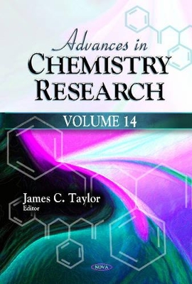 Advances in Chemistry Research by James C Taylor