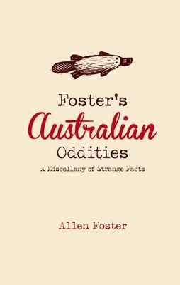 Foster's Australian Oddities book