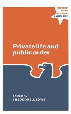 Private Life and Public Order book