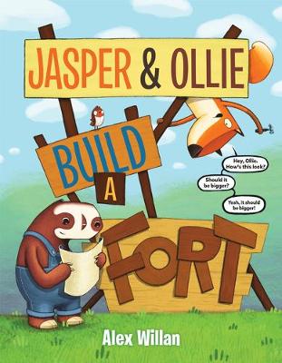 Jasper & Ollie Build a Fort book