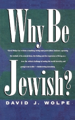 Why Be Jewish? book