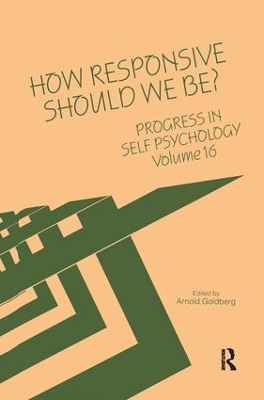 Progress in Self Psychology book