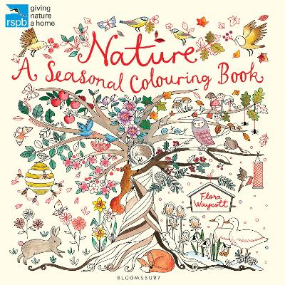 RSPB Nature: A Seasonal Colouring Book book