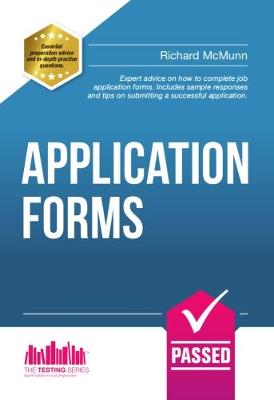 How to Pass Application Forms: Sample Questions and Answers book