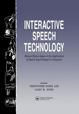 Interactive Speech Technology book